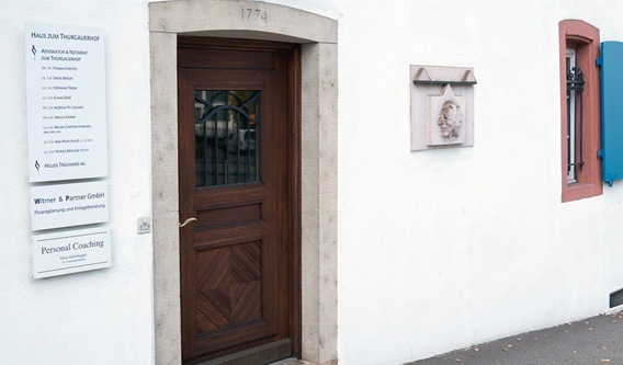 Eingang Thurgauerhof